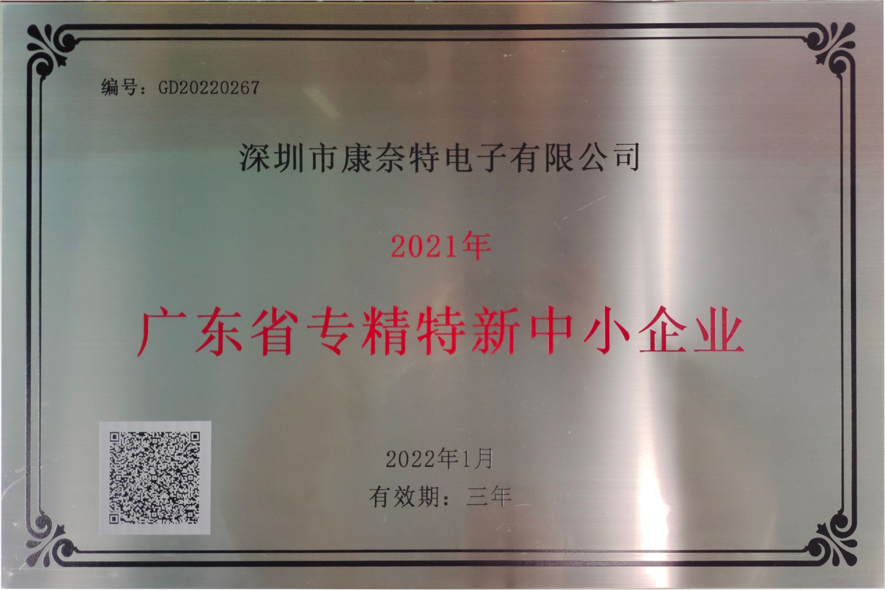 广东省专精特新中小企业